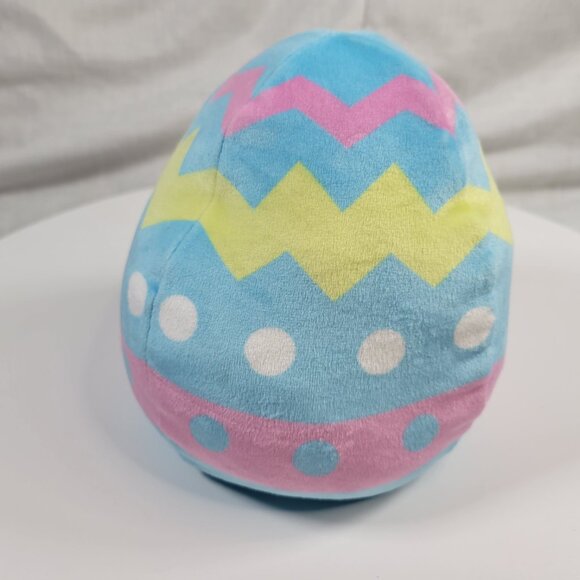 Plush Stuffed Reversible Easter Egg with White Rabbit NWT 13" - Picture 4 of 5